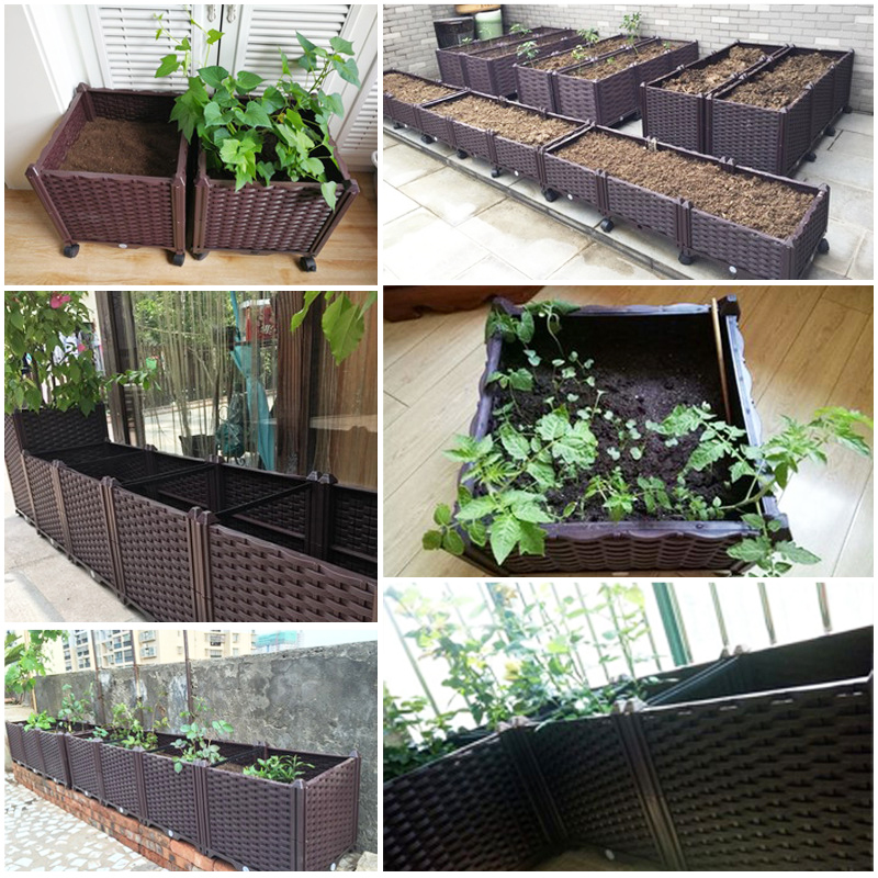 Self Watering Raised Garden Be - Self-Watering Planter recension och pris